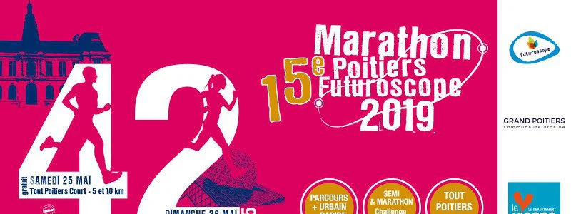 Marathon Poitiers-Futuroscope : Abdelilah El Maimouni et Immaculate Chemutai vainqueurs