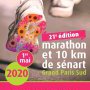 Affiche Marathon de Sénart 2020