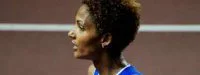 Christine Arron dans le flou