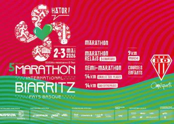 Affiche du Marathon de Biarritz - Pays Basque 2026