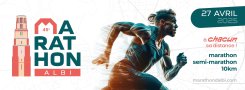Affiche du Marathon d'Albi 2025