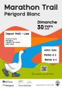 Affiche du Marathon Trail Périgord Blanc 2025
